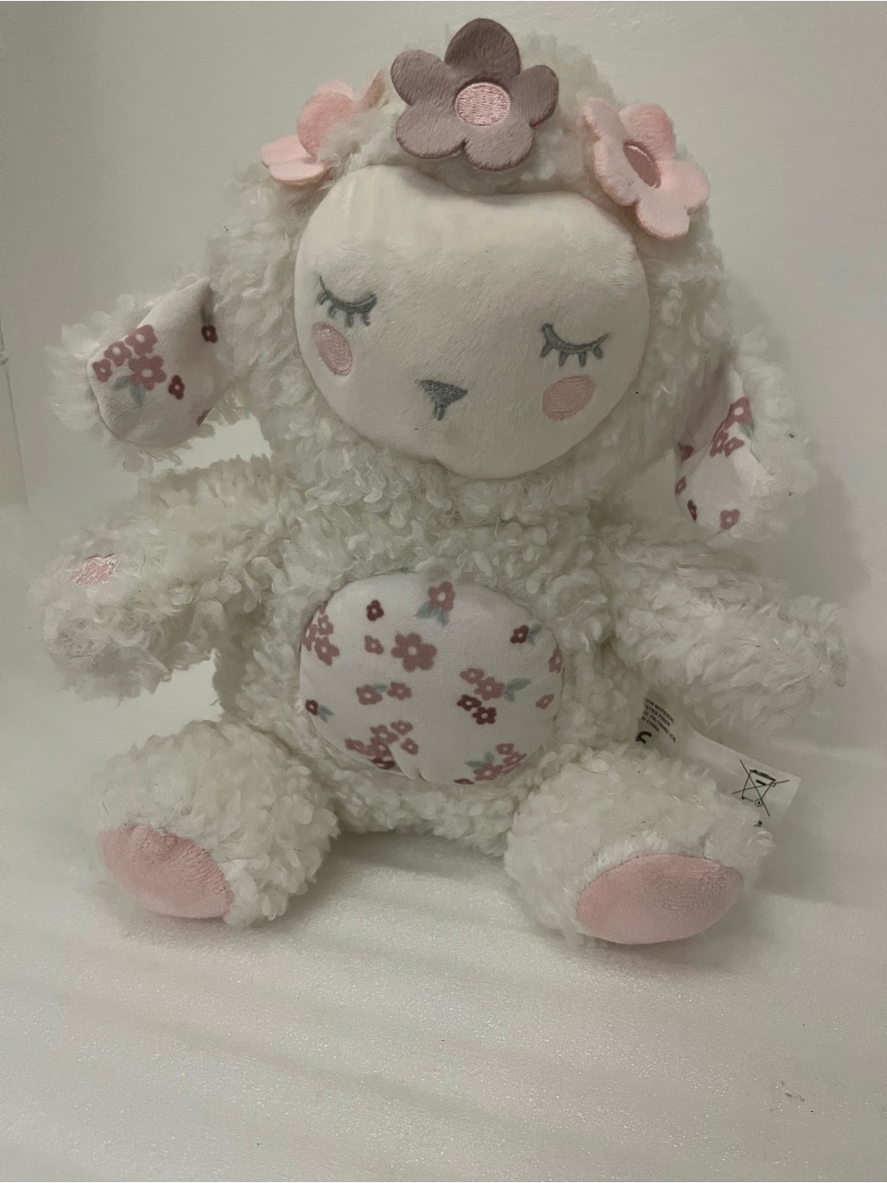Dreamgro Light-Up with Music Lamb Stuffed Animal Plush White/Pink *WORKS